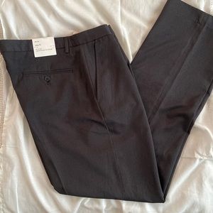 CALVIN KLEIN Black Grey Pinstripe Slim Fit Pant. Men’s 38x32
